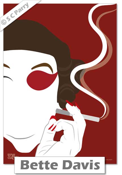 Bette Davis Print