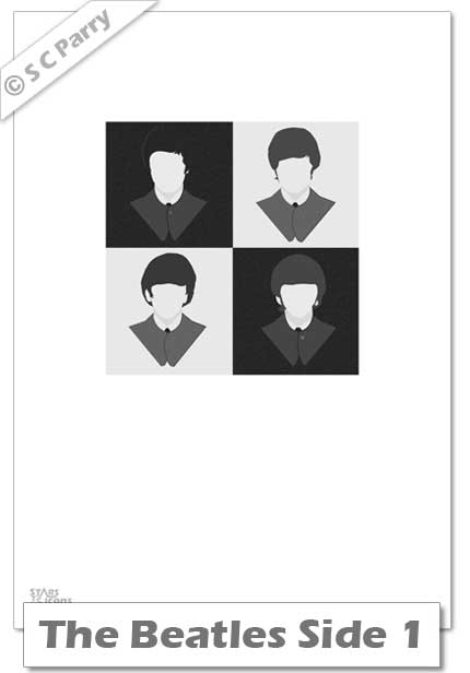Beatles Side 1 Print