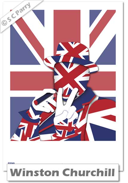 Winston Churchill Print