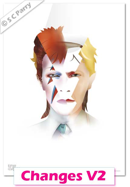 David Bowie Changes V2 Print