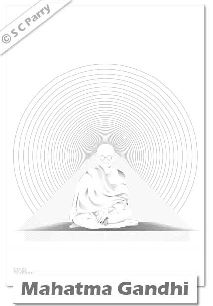 Mahatma Ghandhi Print