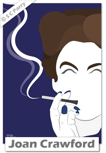 Joan Crawford Print