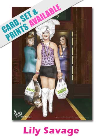 Lily Savage Print