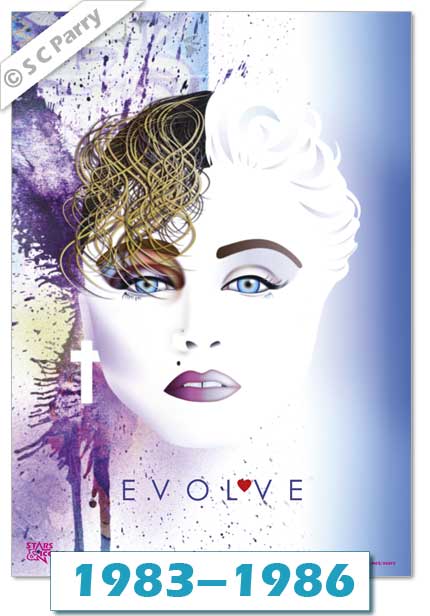 Madonna 1983-1986 Print