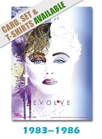 Madonna 1983-1986 Print