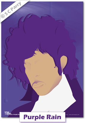 Prince Purple Rain Print