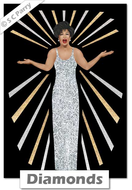 Shirley Bassey: Diamonds Print