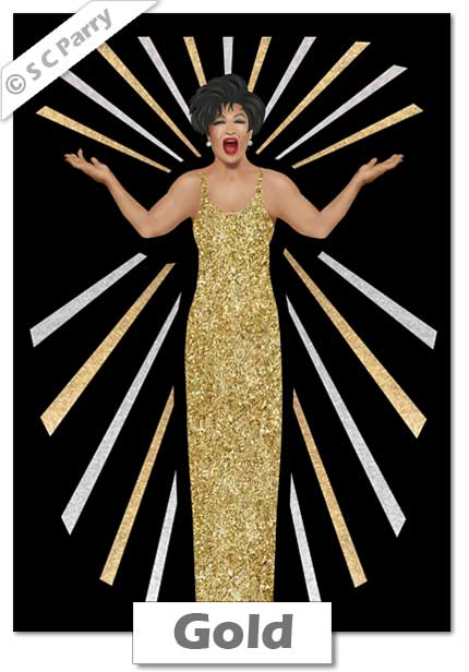 Shirley Bassey: Gold  Print