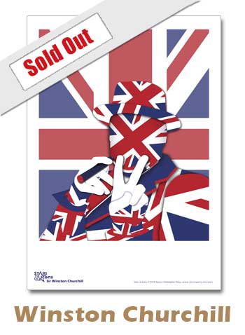 Winston Churchill Print