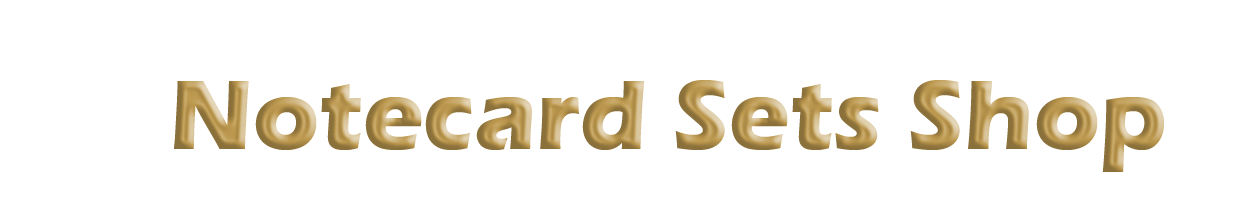Notecard Sets Shop