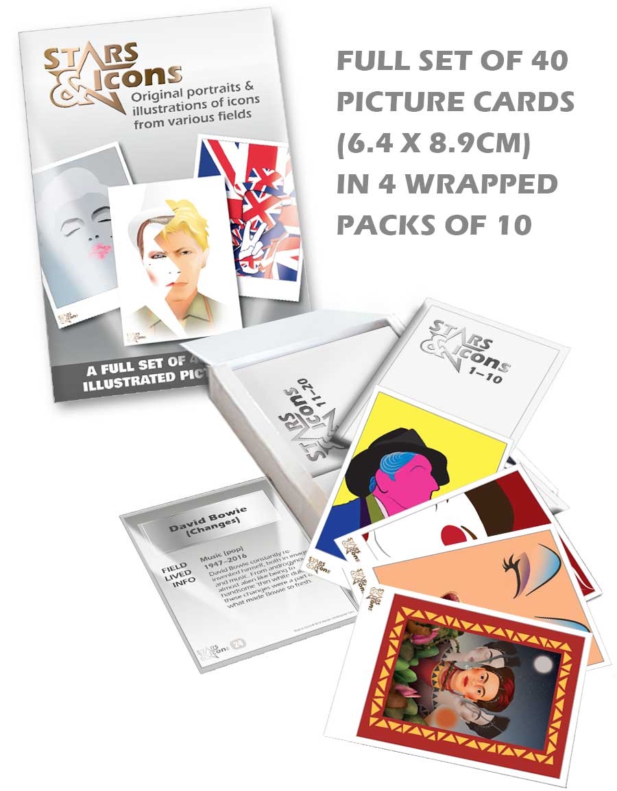 Stars & Icons Picture Card Box Set