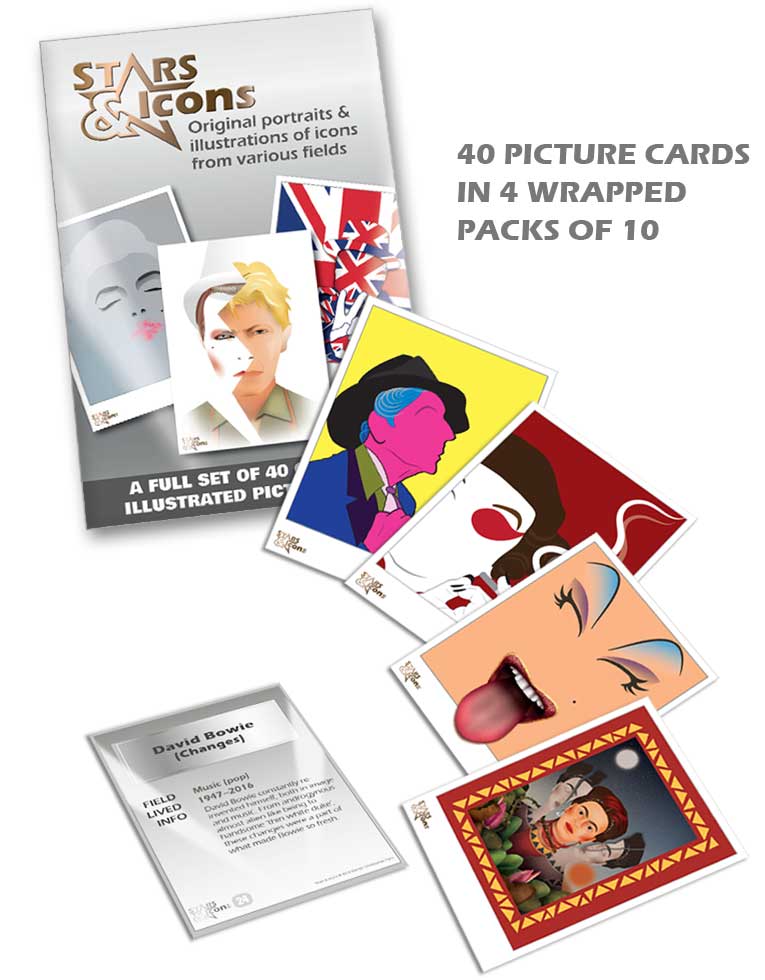 Stars & Icons Picture Card Box Set