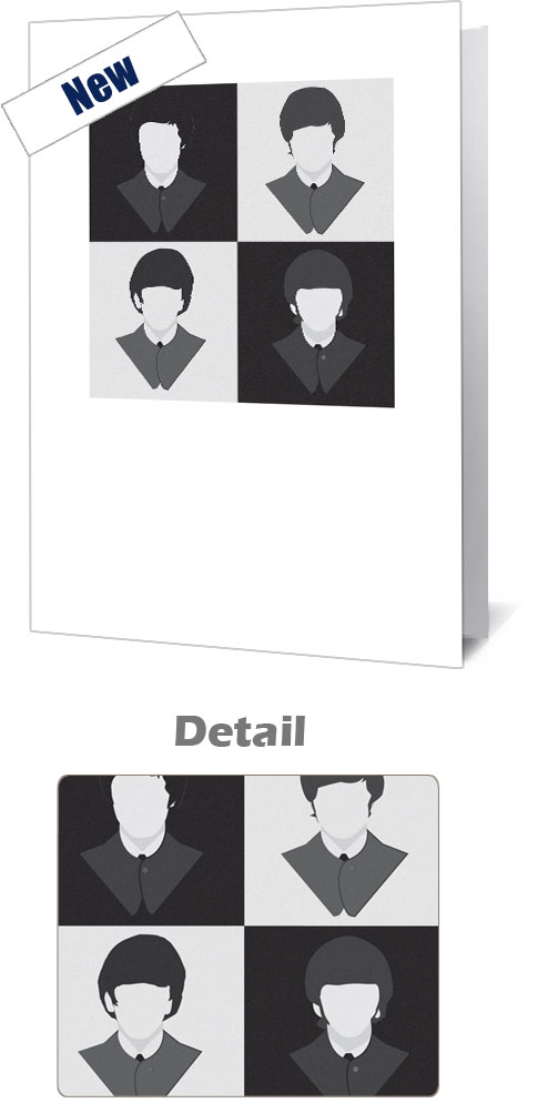 The Beatles Side 1 Notecard £3.99