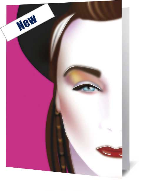Boy George Notecard £3.99