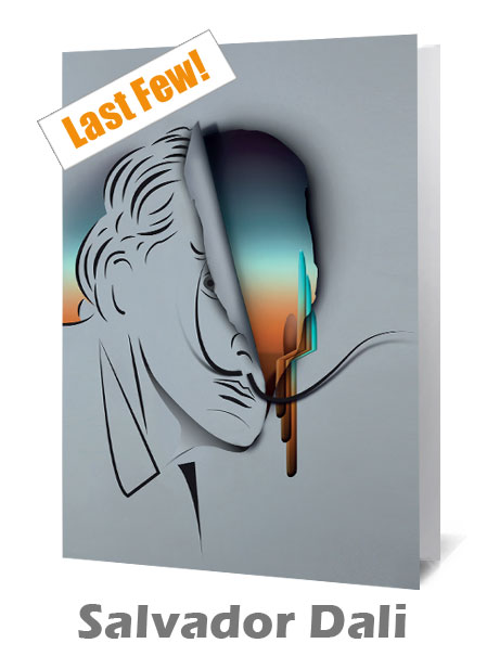 Salvador Dali Notecard £3.99