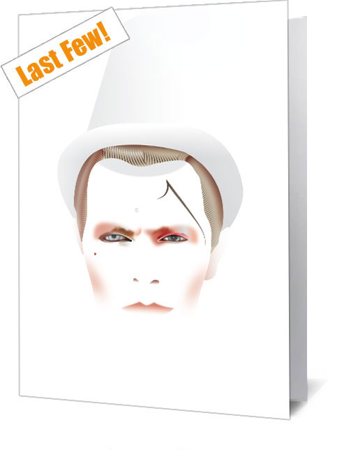 David Bowie Ashes To Ashes Notecard £3.99
