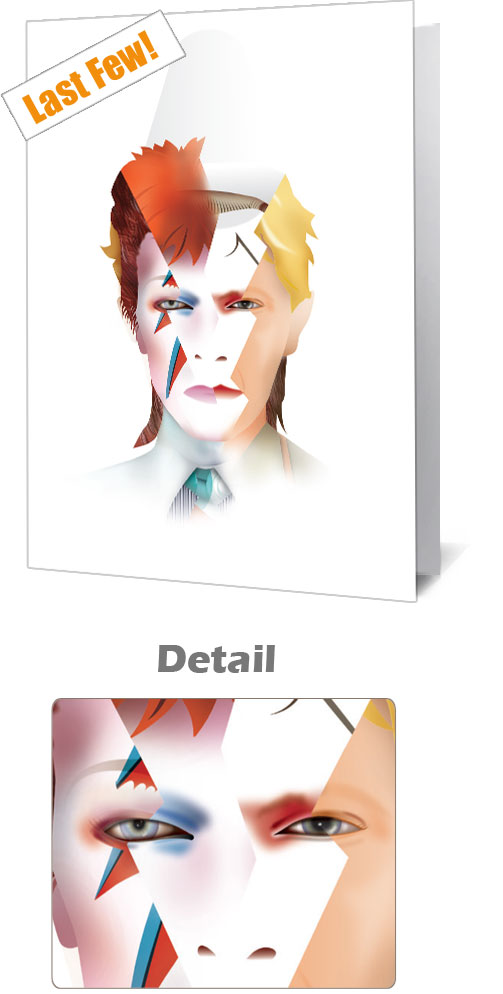 David Bowie Changes V2 Notecard £3.99
