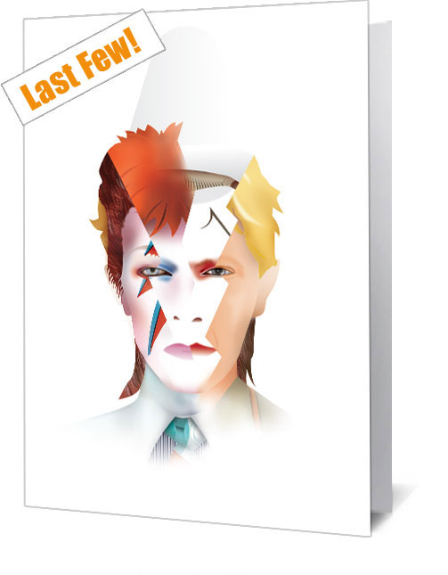 David Bowie Changes V2 Notecard £3.99
