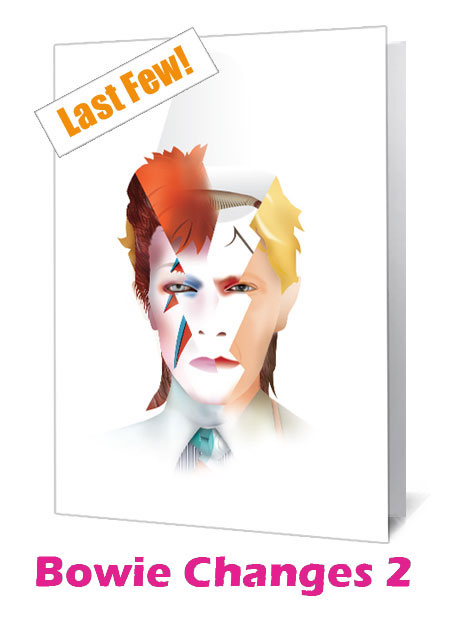 David Bowie Changes 2 Notecard £3.99
