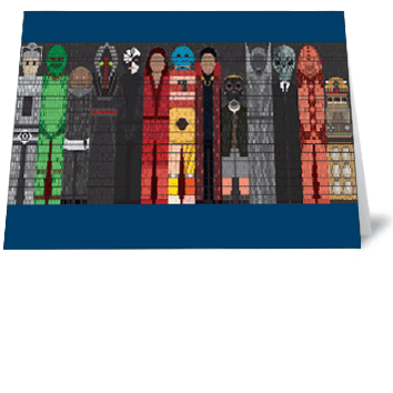 Dr Who DNA - 13 Enenmies Card