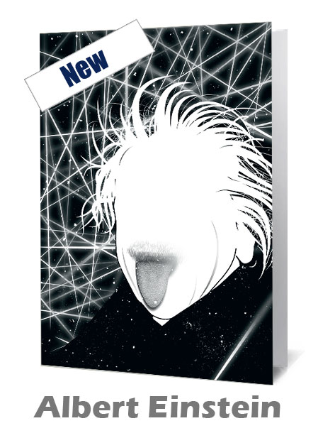 Albert Einstein Notecard £3.99