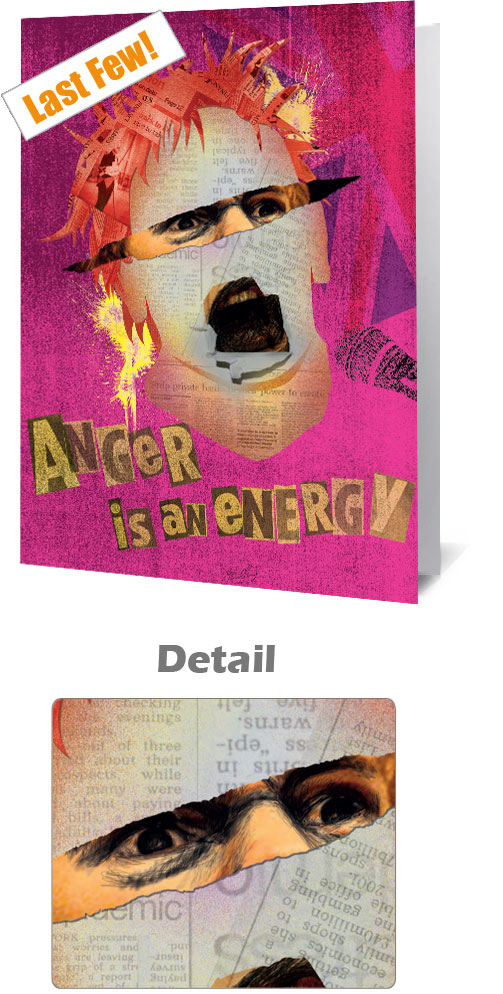 John Lydon Notecard £3.99