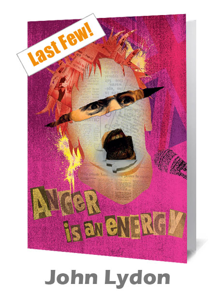 John Lydon Notecard £3.99