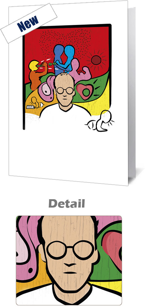 Keith Haring Notecard £3.99