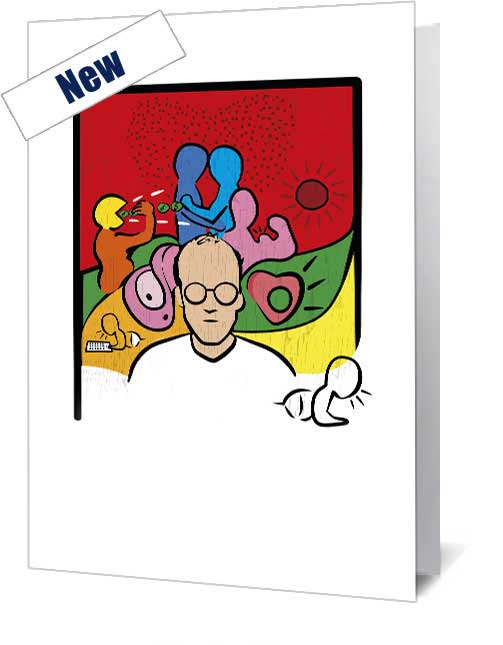 Keith Haring Notecard £3.99