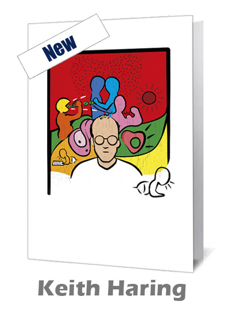 Keith Haring Notecard £3.99