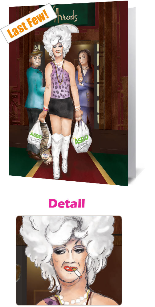 Lily Savage Notecard £3.99