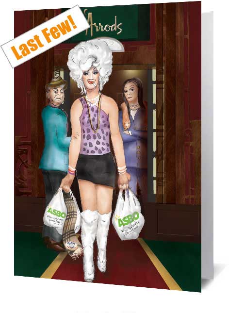 Lily Savage Notecard £3.99