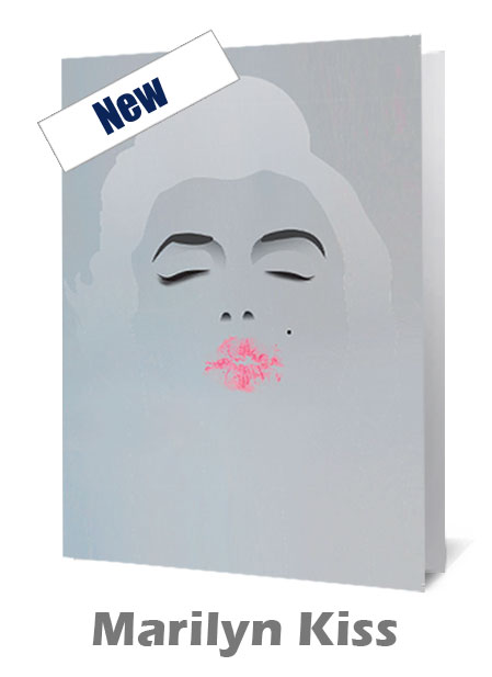 Marilyn Monroe - Kiss Notecard £3.99
