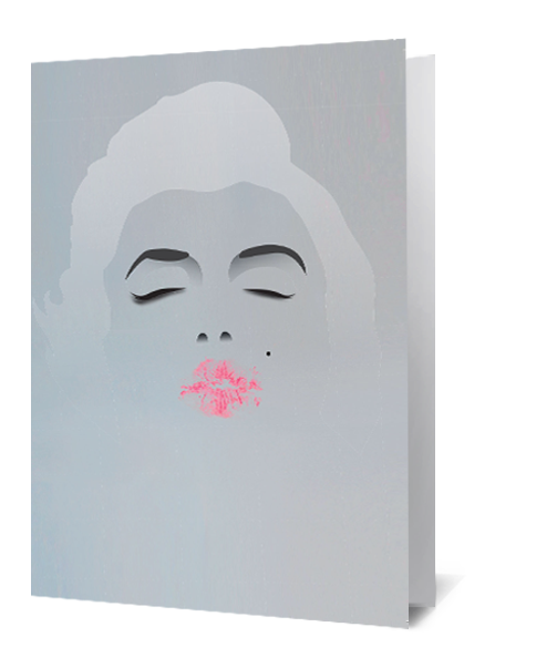 Marilyn Kiss Note Card £2.99