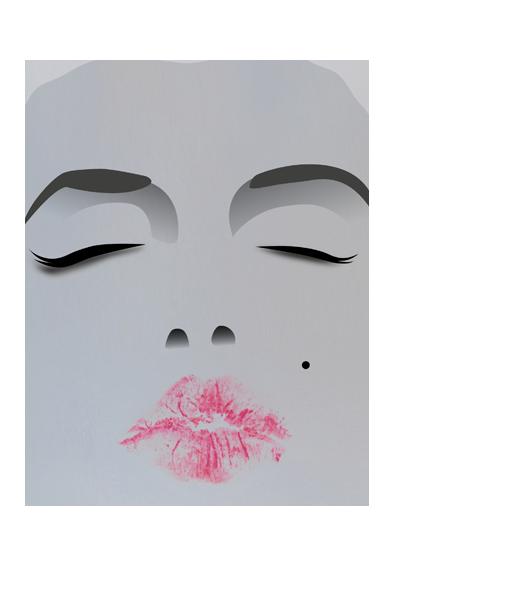 Marilyn Kiss Note Card £2.99