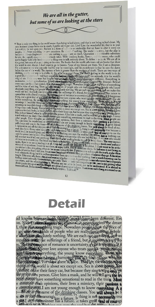 Oscar Wilde Notecard £3.99