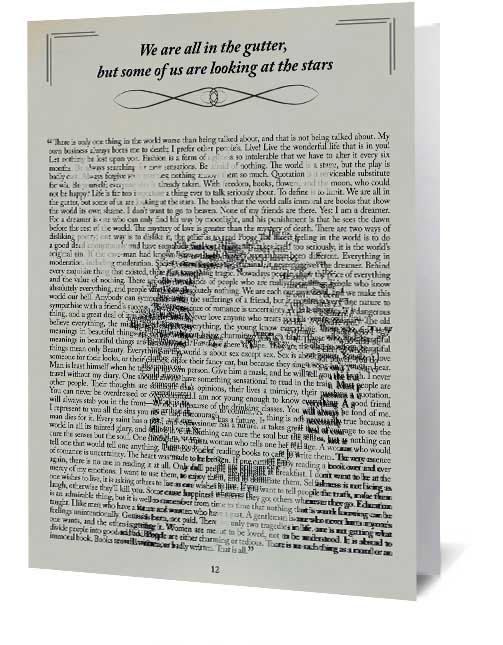 Oscar Wilde Notecard £3.99