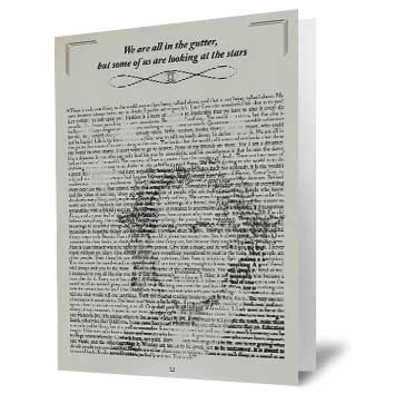 Oscar Wilde Card