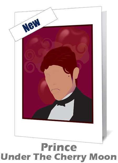 Prince Under The Cherry Moon Notecard £3.99