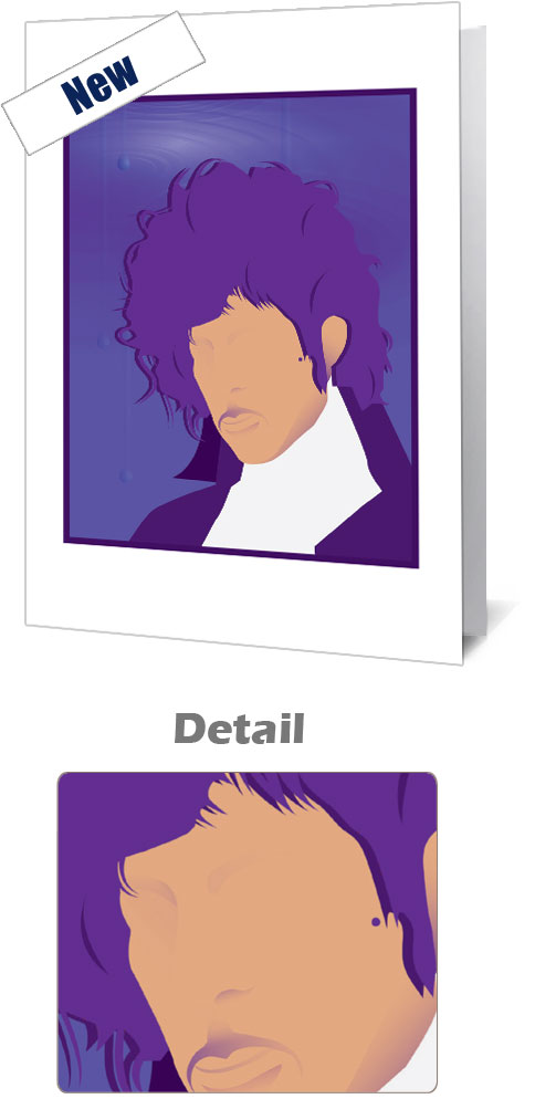 Prince - Purple Rain Notecard £3.99