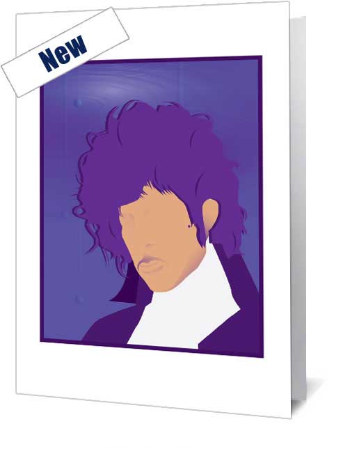 Prince - Purple Rain Notecard £3.99