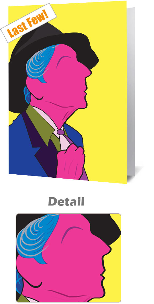 Quentin Crisp Notecard £3.99