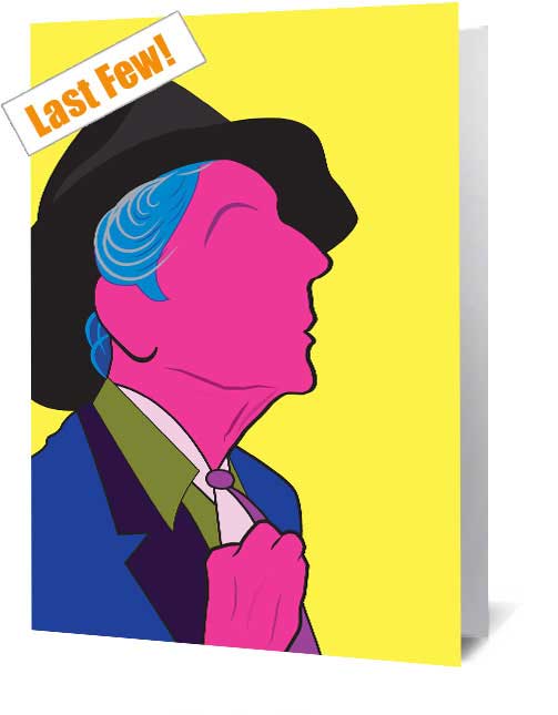 Quentin Crisp Notecard £3.99