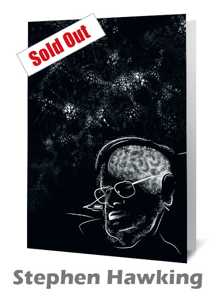 Stephen Hawking Notecard £3.99