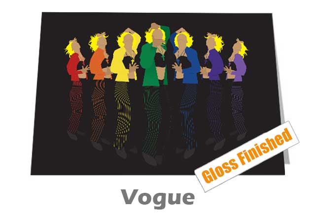 Madonna Vogue Notecard £3.99
