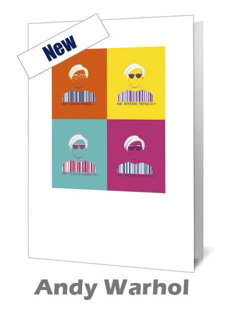 Andy Warhol Notecard £3.99
