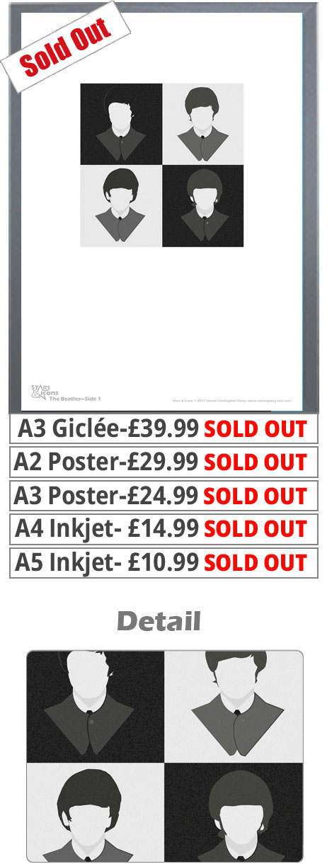 Beatles Side 1 Print - Price From 10.99