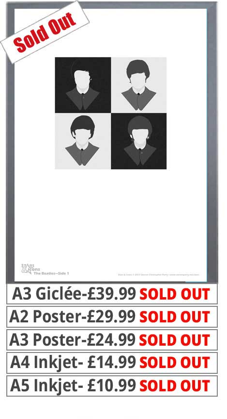 Beatles Side 1 Print - Price From 10.99