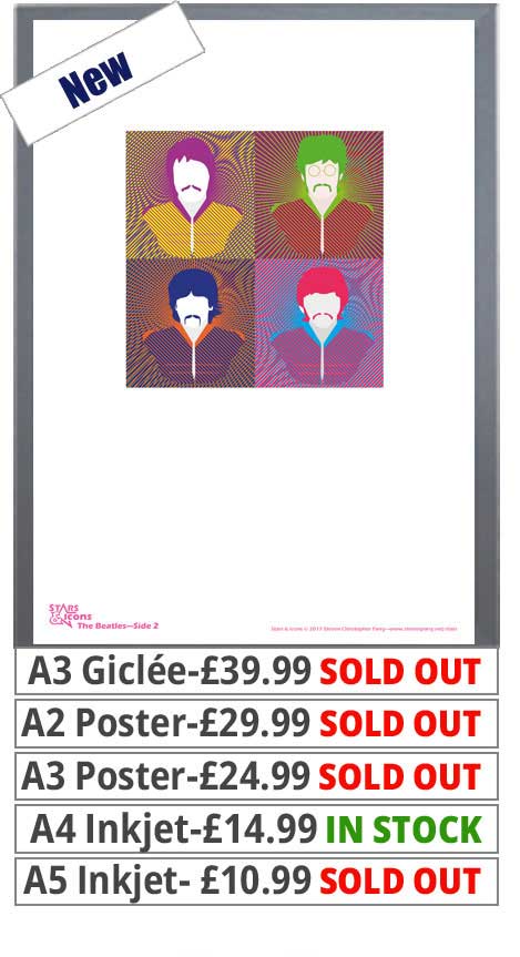 Beatles Side 2 Print - Price From 10.99