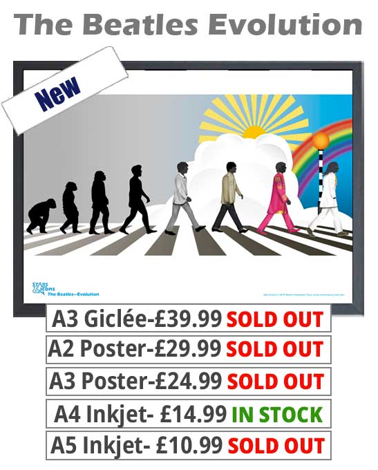 The Beatles Evolution Prints & Posters